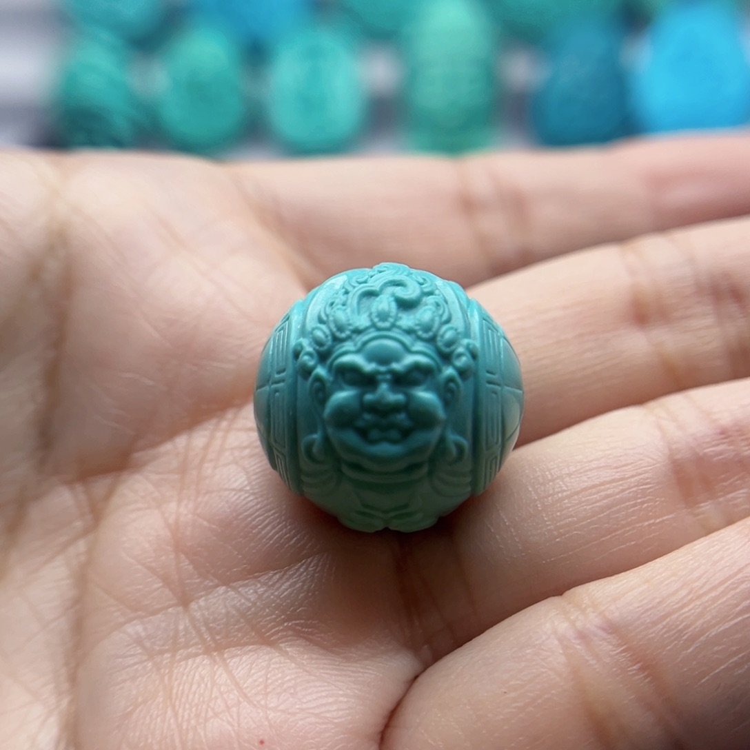 绿松石雕刻未镶嵌