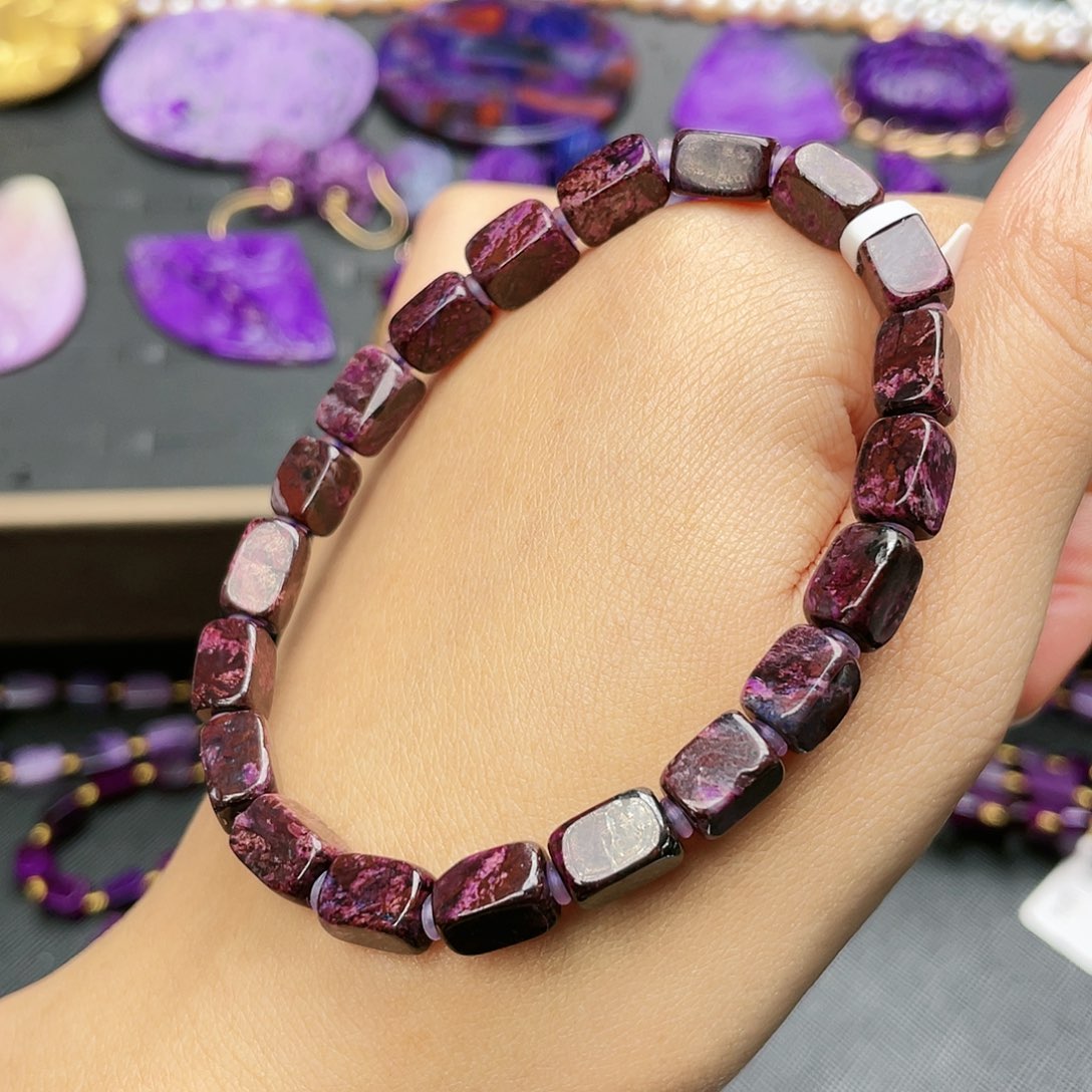 苏纪石（舒俱来）手链未镶嵌