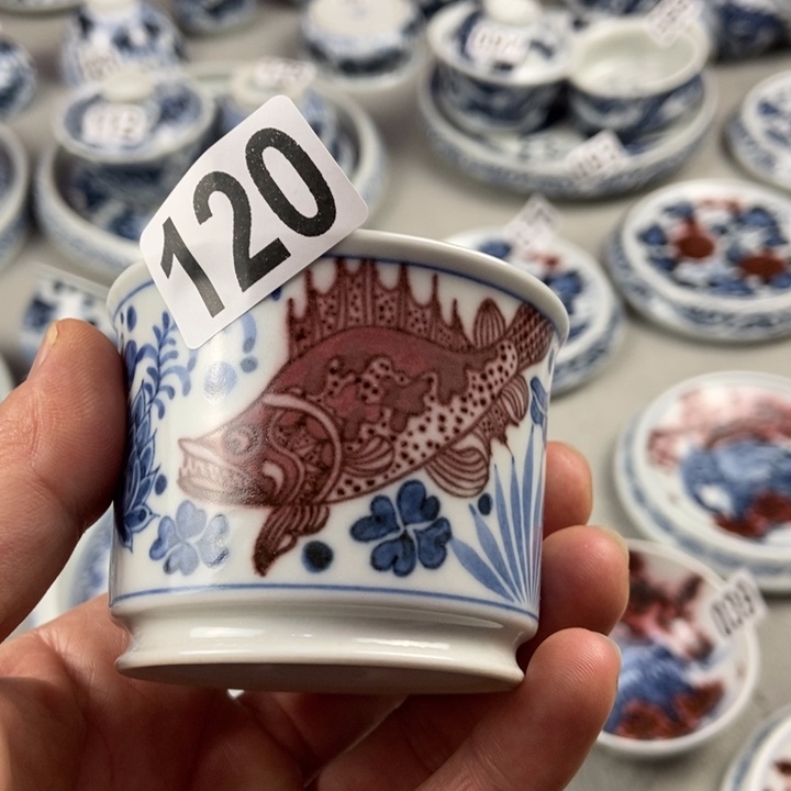 西***客瓷片手工手绘手工制作