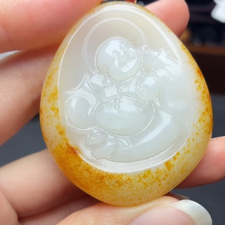 和田玉玉石挂件N1206拍一发一