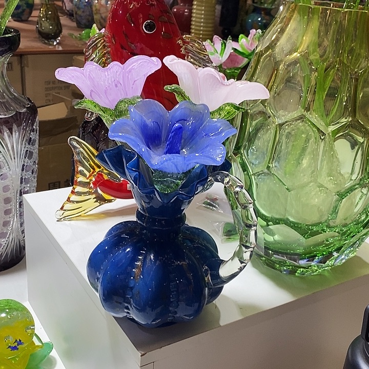 3只花加瓶高45厘米宽12厘米