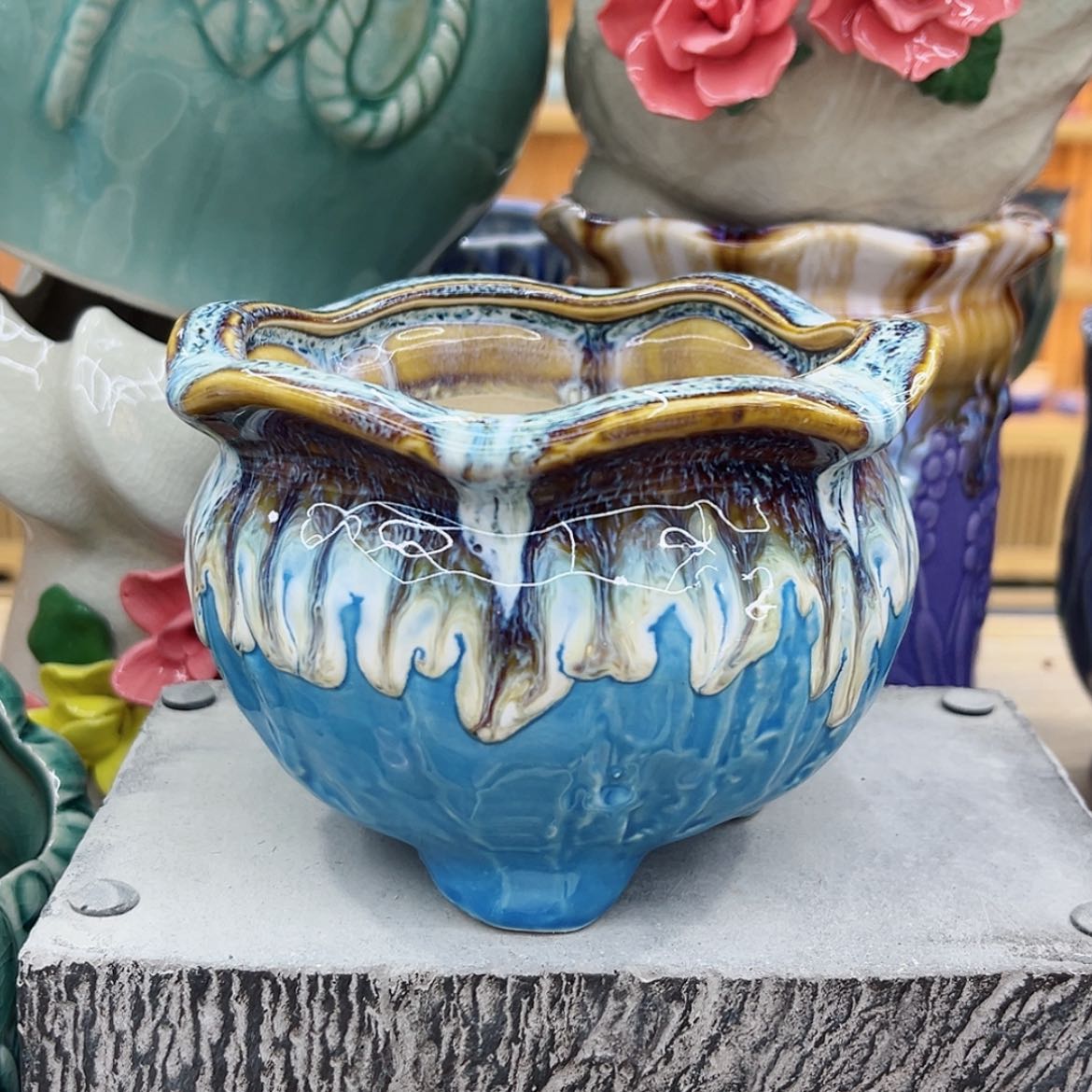 【闪购商品】陶瓷花盆