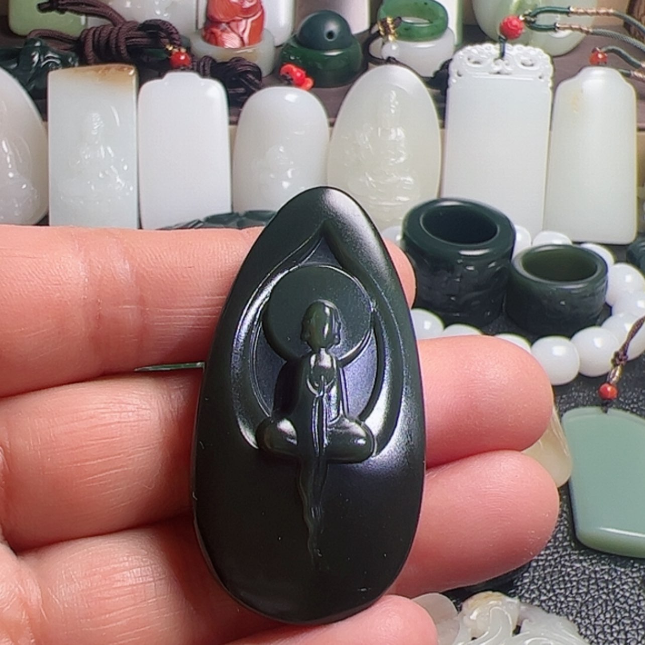 【闪购商品】和田玉未镶嵌挂件