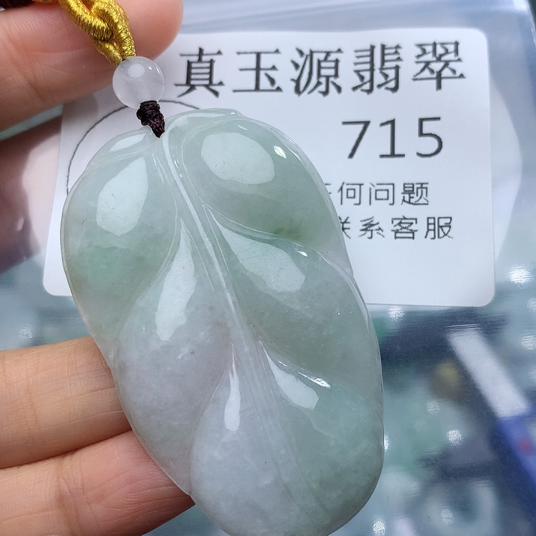 翡翠未镶嵌颈饰715