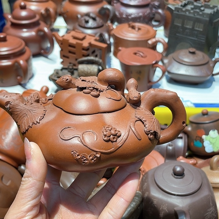 紫砂茶壶350cc宜兴紫砂壶