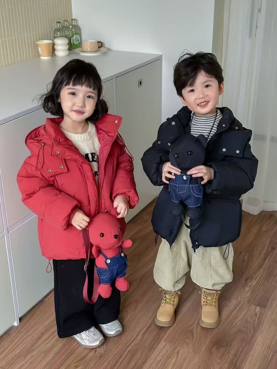 实体店童装捡漏 羽绒服 NO退NO换