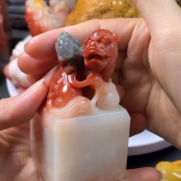 寿山石精品印章印章