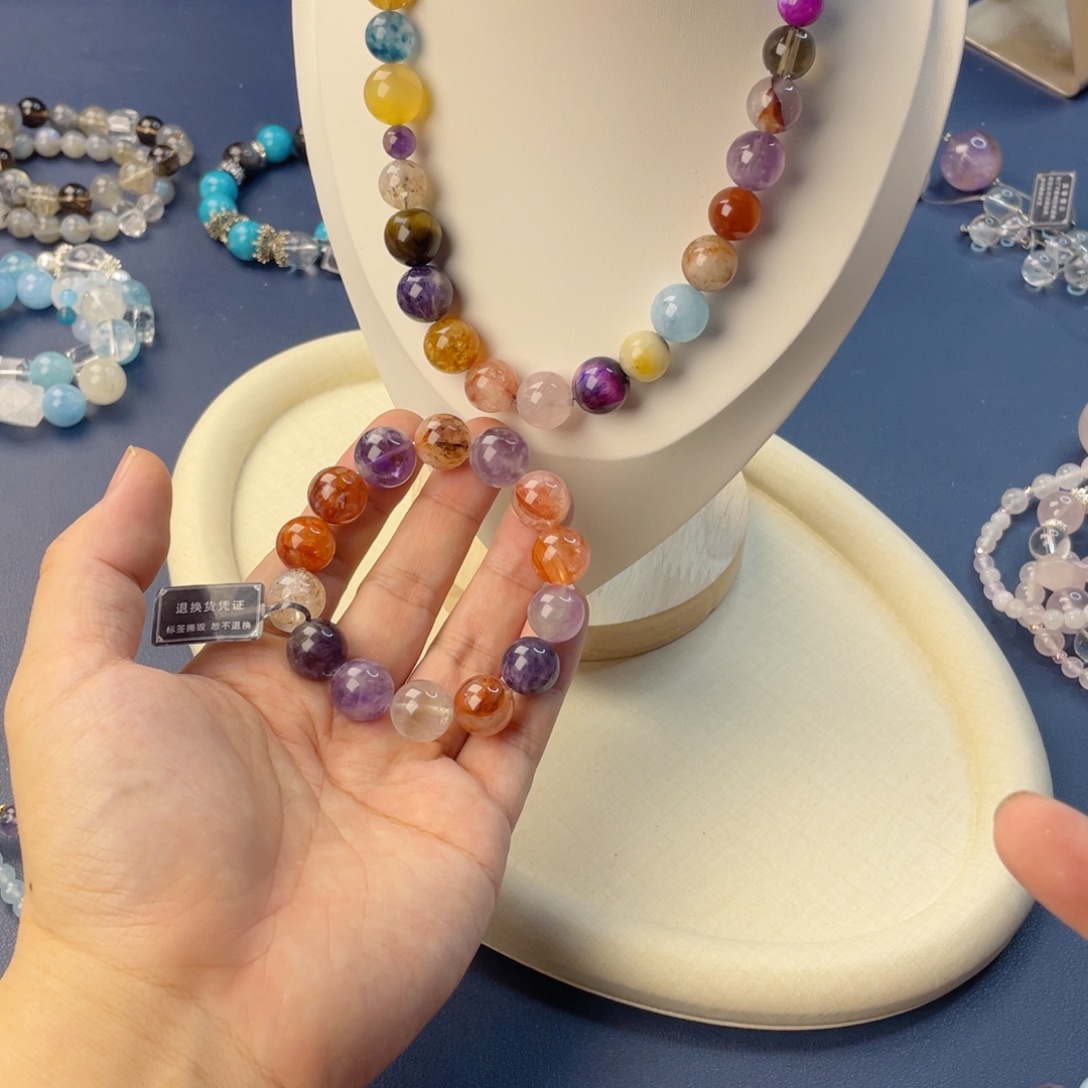 手链水晶银S925镶嵌