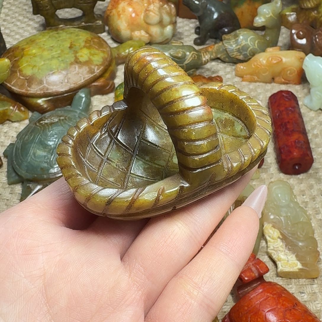 白玉菩提吊坠挂件