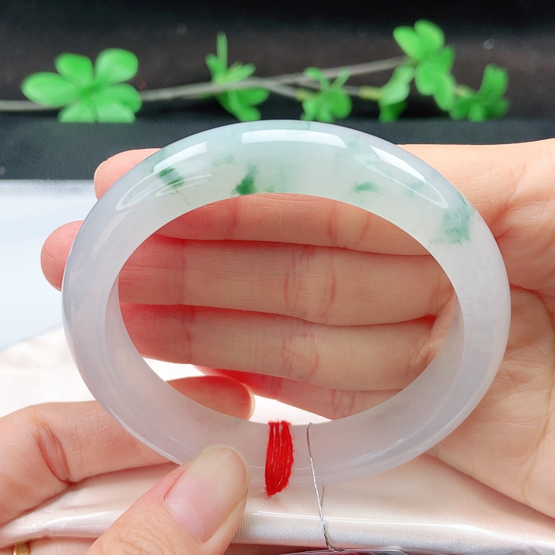 未镶嵌手镯翡翠60圈