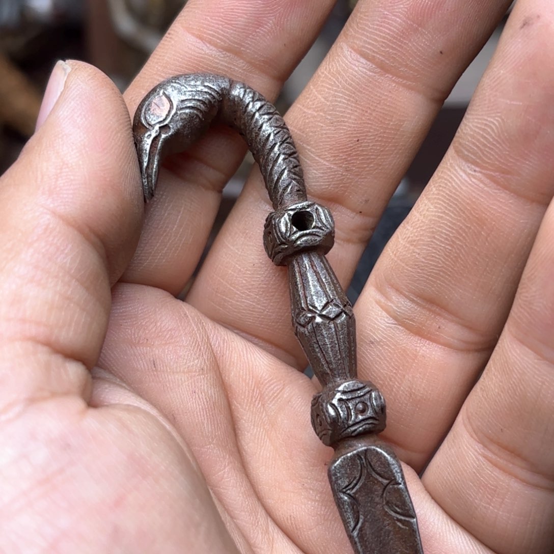 铜星月菩提挂件菩提