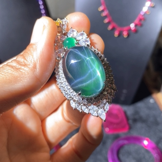 戒指银S925镶嵌红宝石用****2