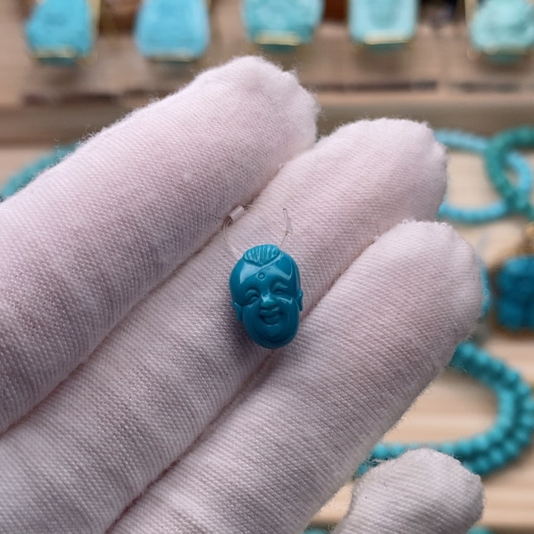 未镶嵌绿松石珠宝奇石