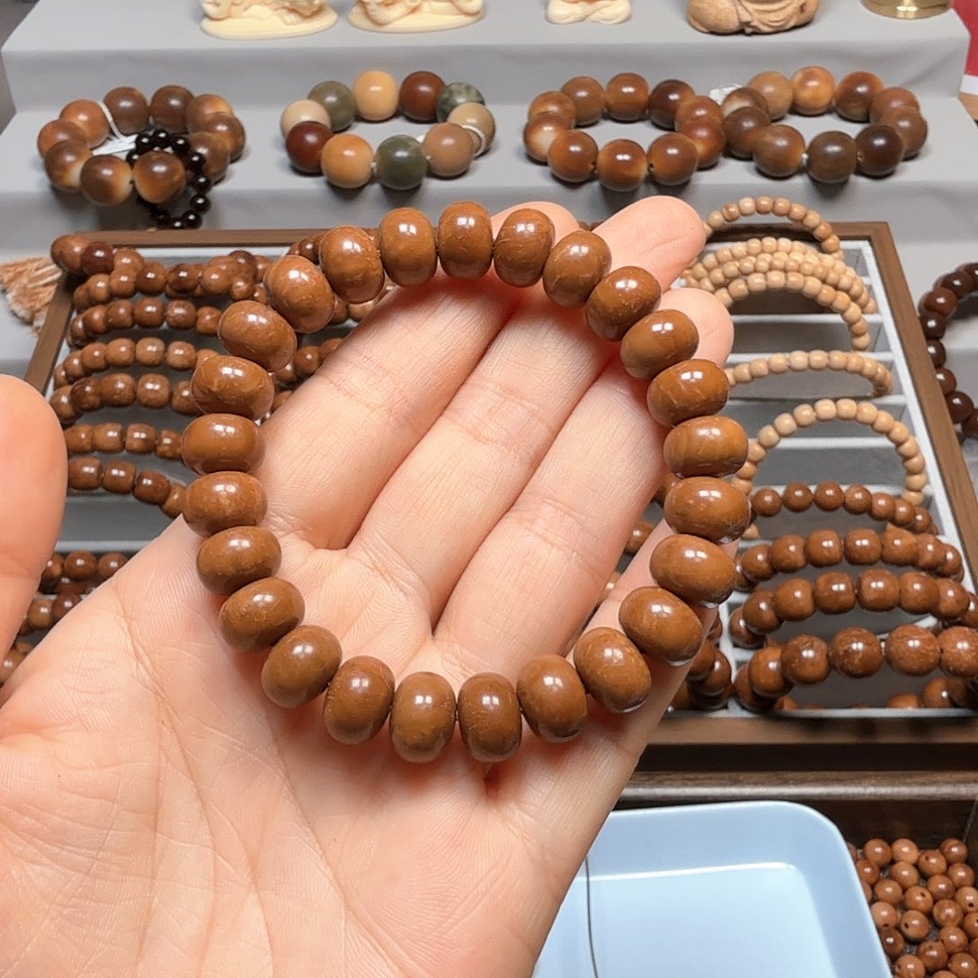 库克手串外**阳库克菩提8*11算盘珠