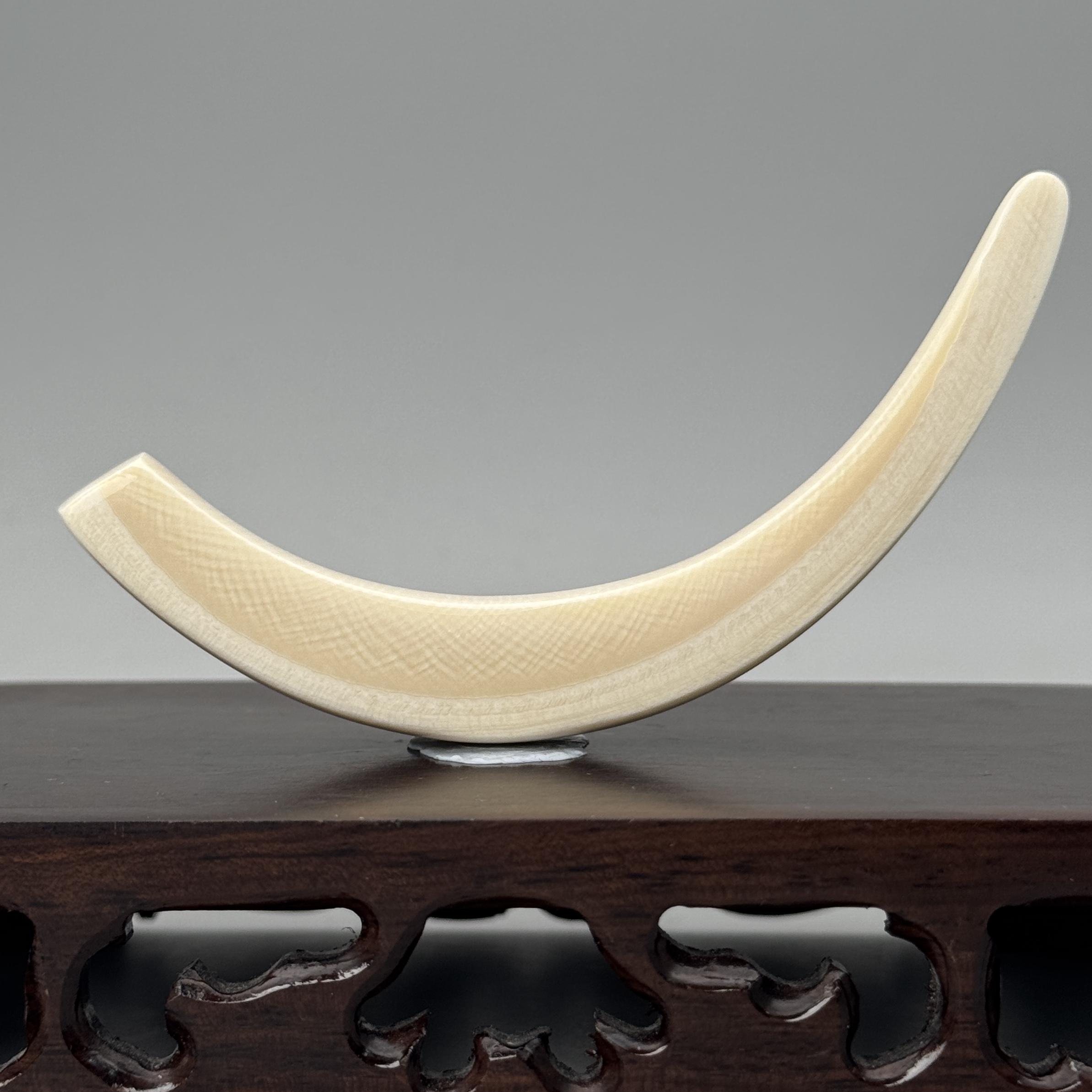 DEZHI/德志93*12*10mm17.7g牙尖吊坠天然猛犸牙C144