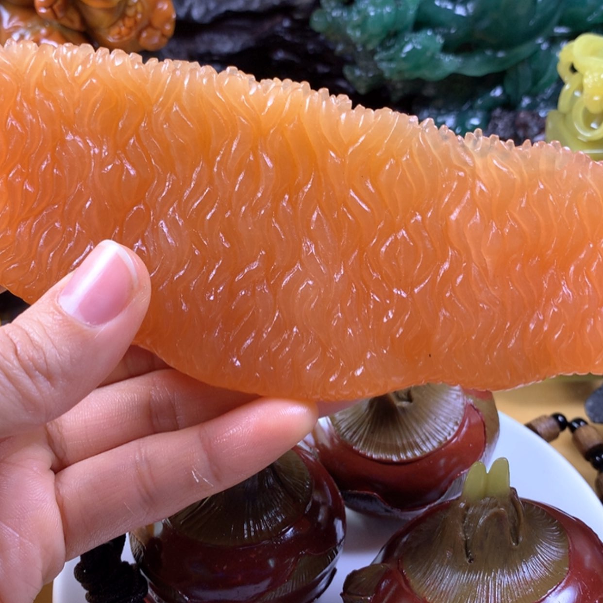 【闪购商品】寿山石快**光寿山石纯手工雕刻