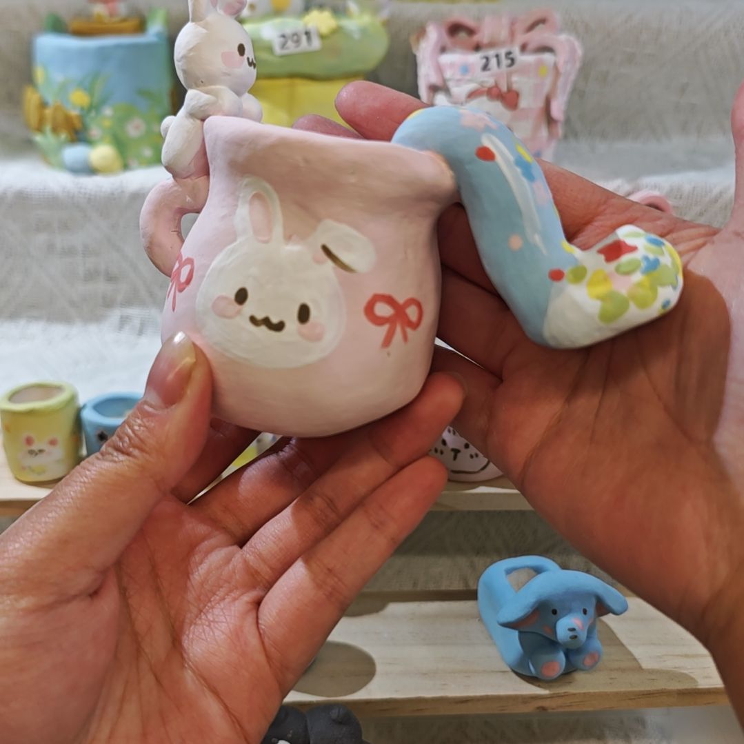 满29.9包邮手工花盆