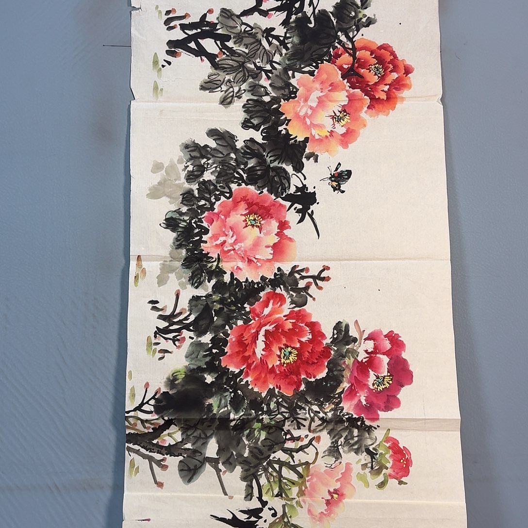 国画1864 牡丹一如您的脸颊