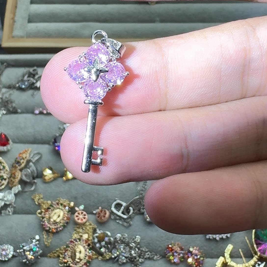 托帕石戒指银S925镶嵌