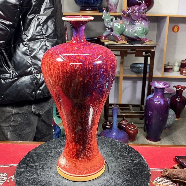 瓶中国神垕钧瓷精品