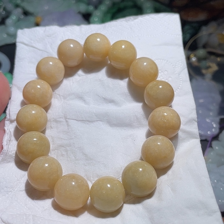 颈饰未镶嵌翡翠雨***想天