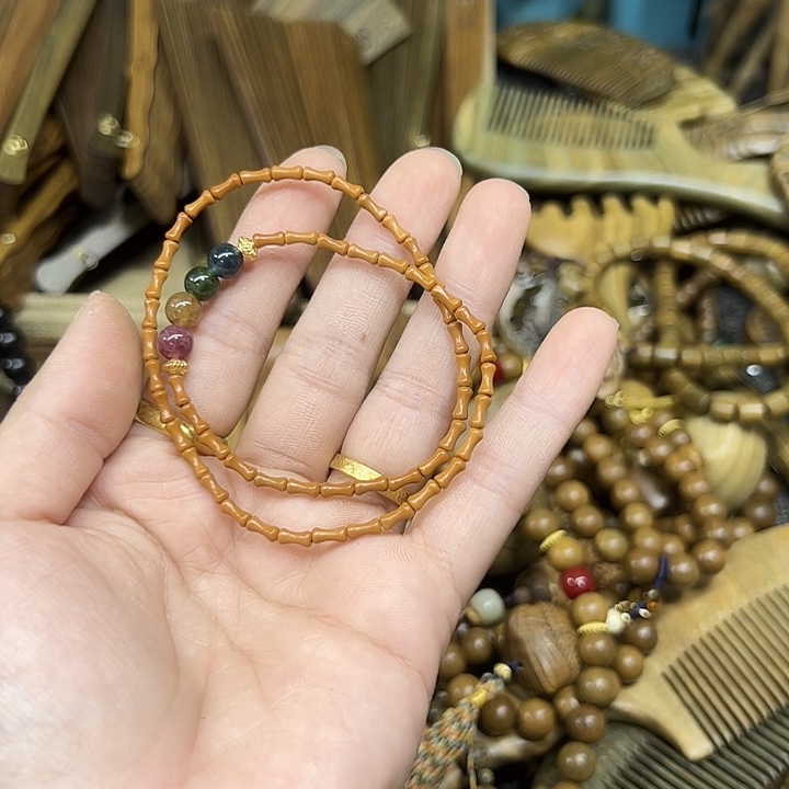 维腊木（绿檀）手串/手链