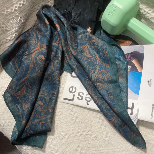 【姚家.Bonnie】（不退换）宝藏贵妇多功能复古设计款方巾