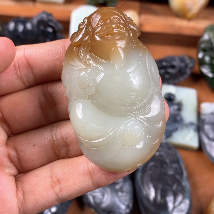 【闪购商品】未镶嵌和田玉挂件云****9