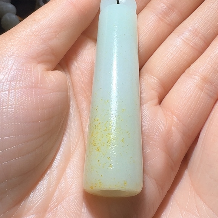 和田玉吊坠(不含链)未镶嵌高*