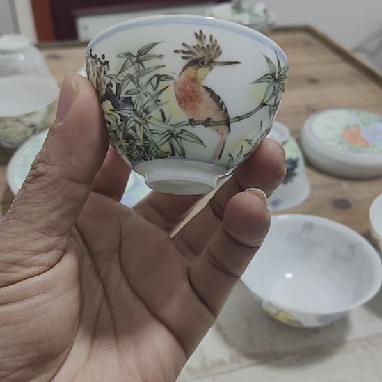戴玉衡手绘陶瓷艺术杯子
