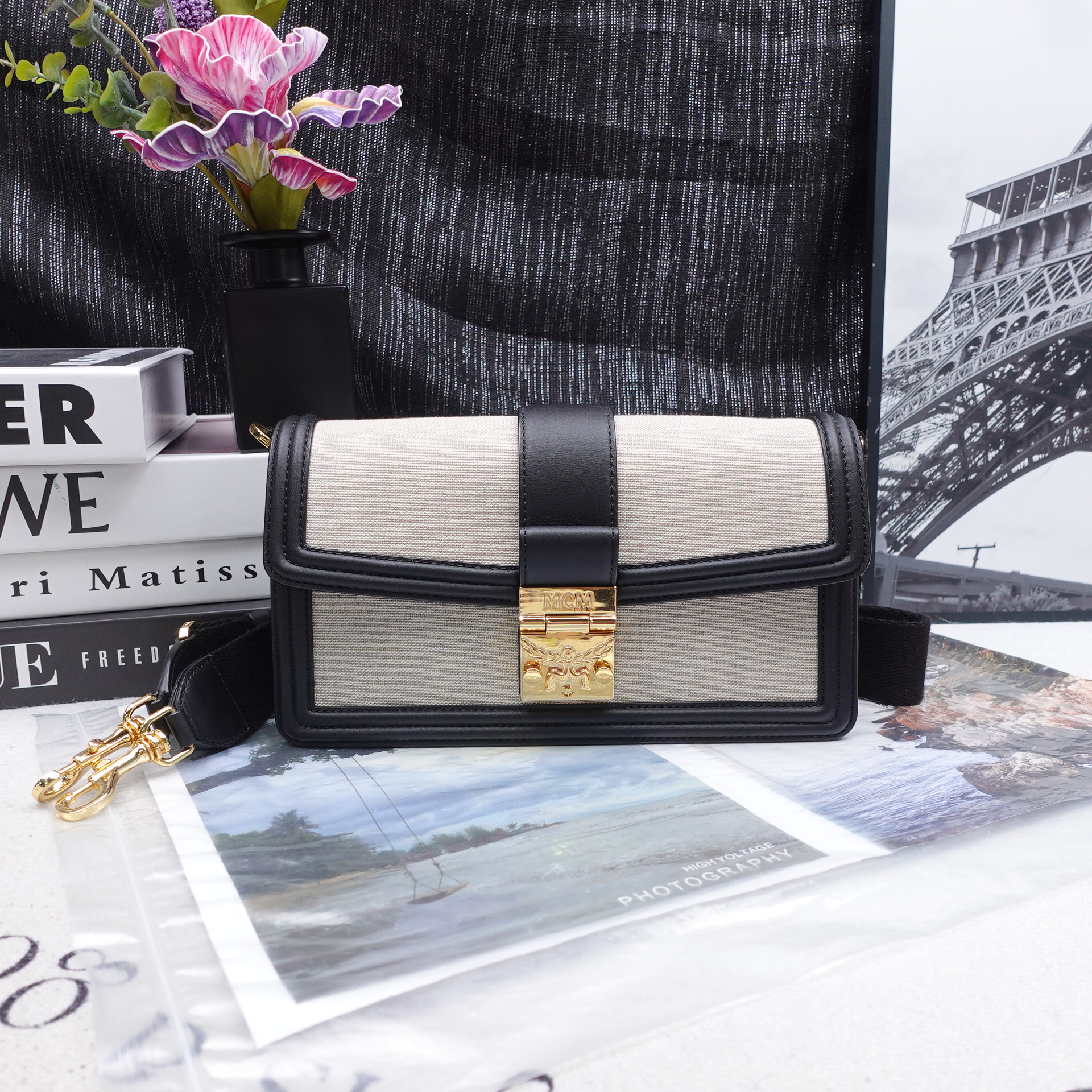 99新 MCM 单肩包/T20285444