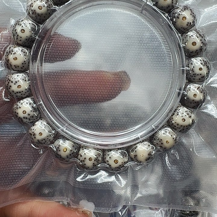 星月菩提手串533王者月留白星月菩提11桶单圈