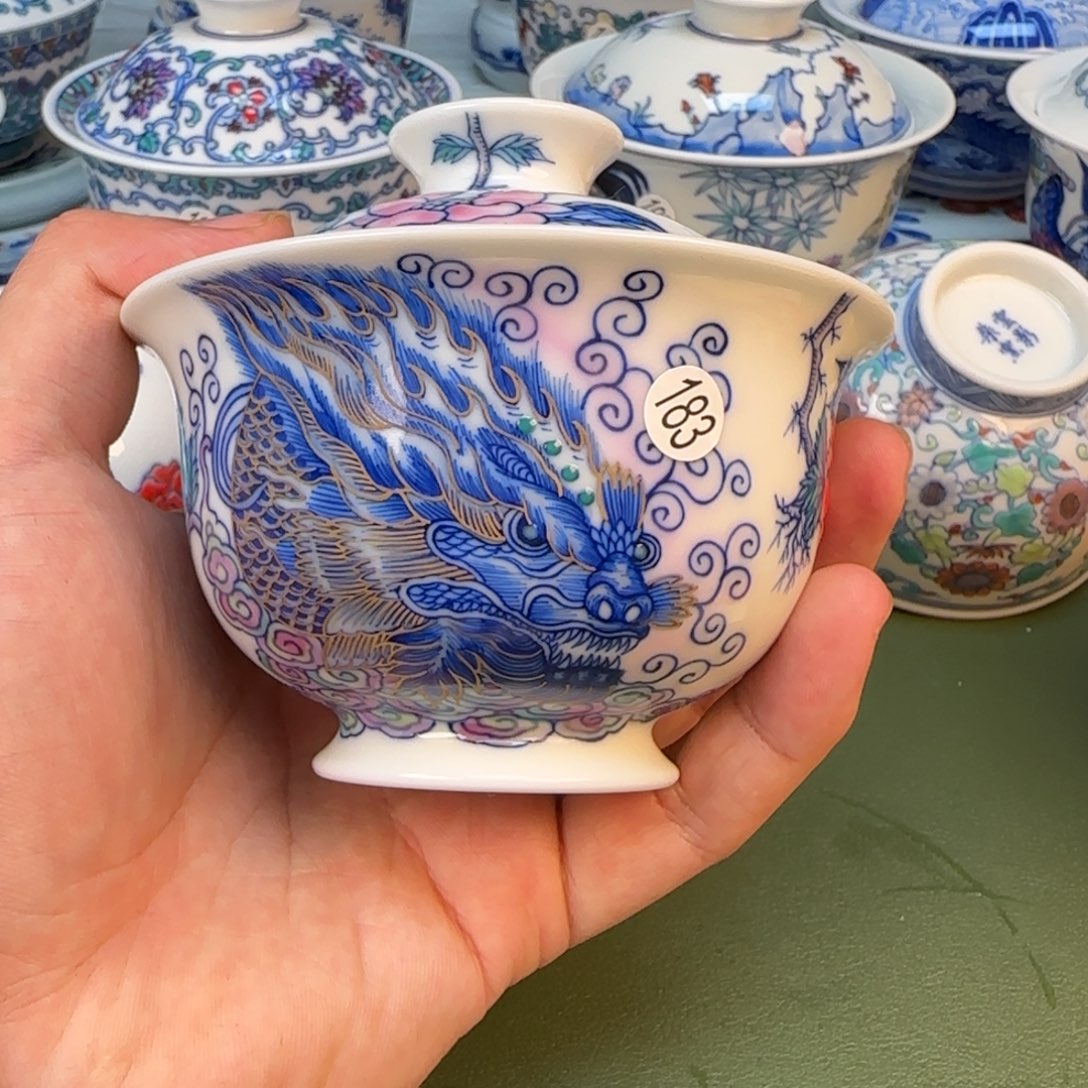 彦祖纯手工手绘茶具183
