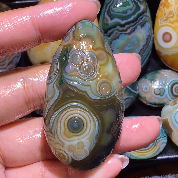 玛瑙/玉髓吊坠(不含链)未镶嵌
