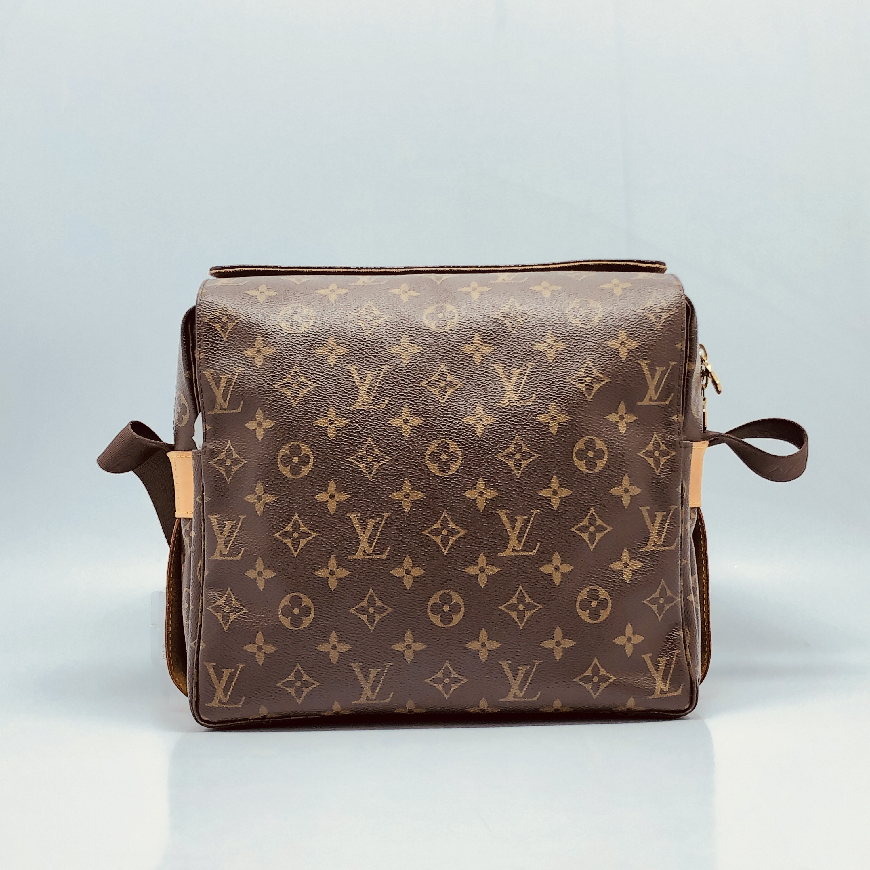 95新 LouisVuitton/路易威登 棕花豆腐包/4758号男士时尚男士