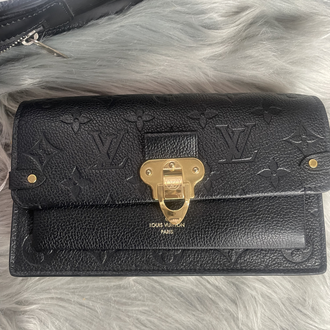 99新 LouisVuitton/路易威登 芯片款 黑色单肩包L7094