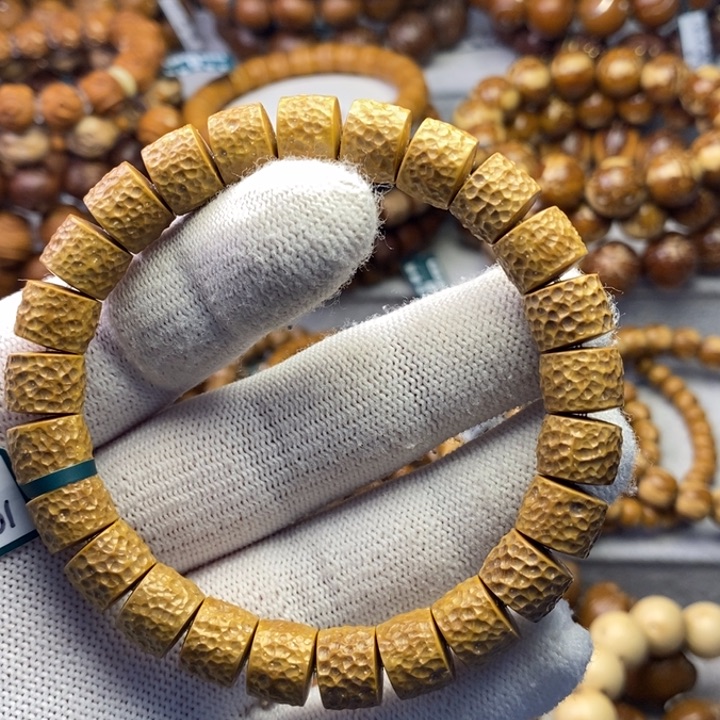 紫金鼠手串紫金鼠纯手工锤纹10.3