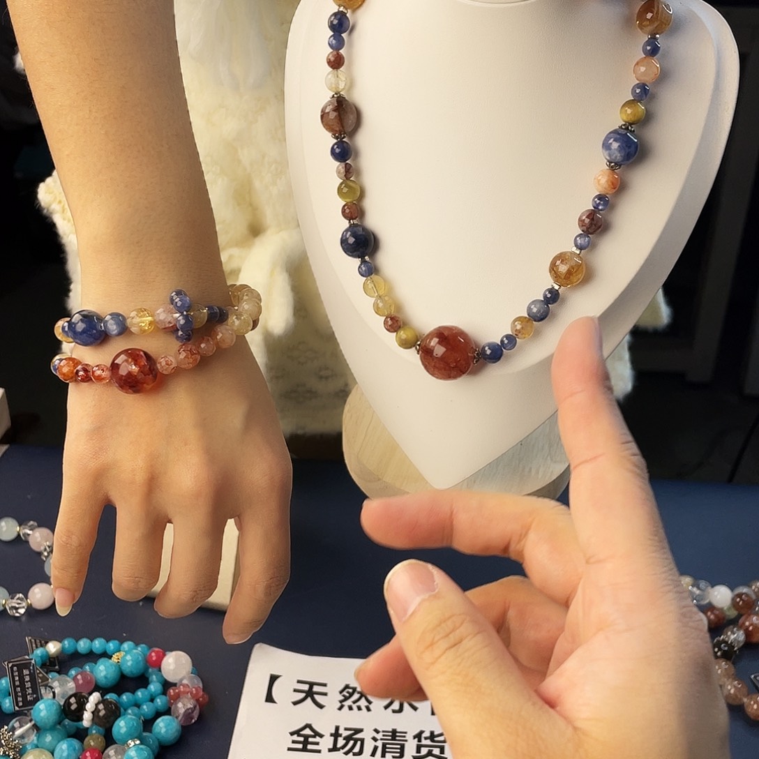 银S925镶嵌水晶手链