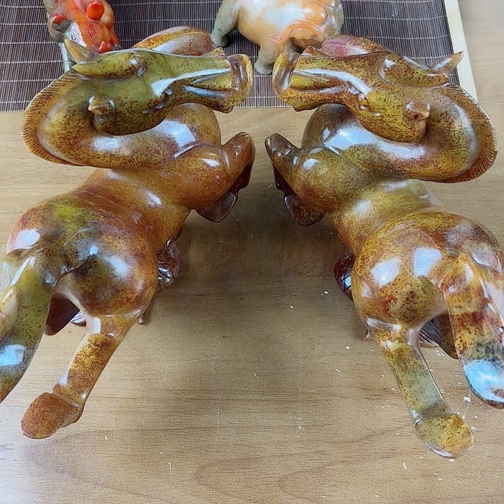 和田玉未镶嵌挂件瑞*