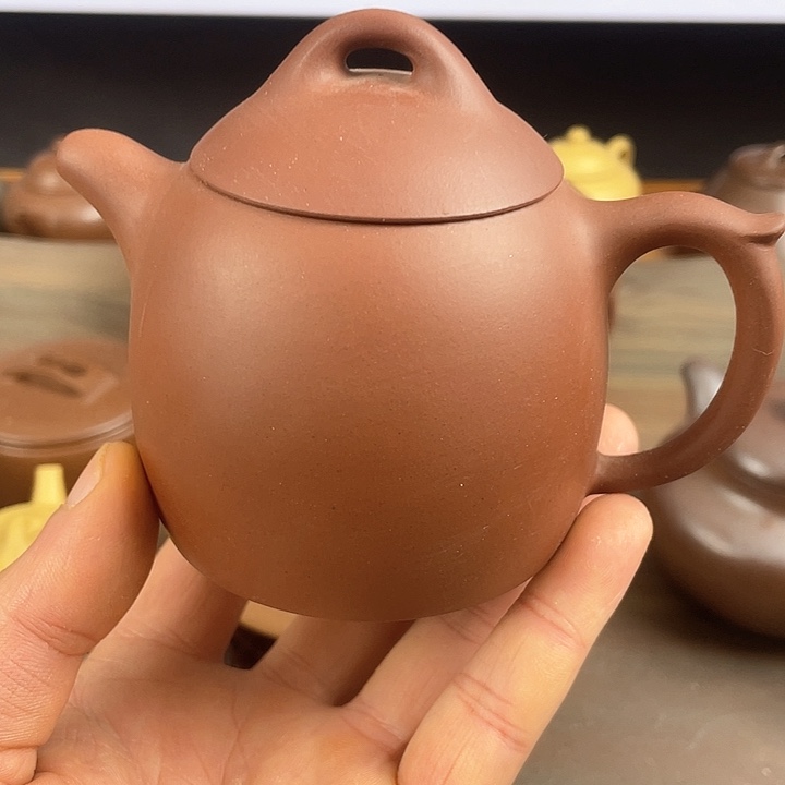 紫砂茶壶处理一把