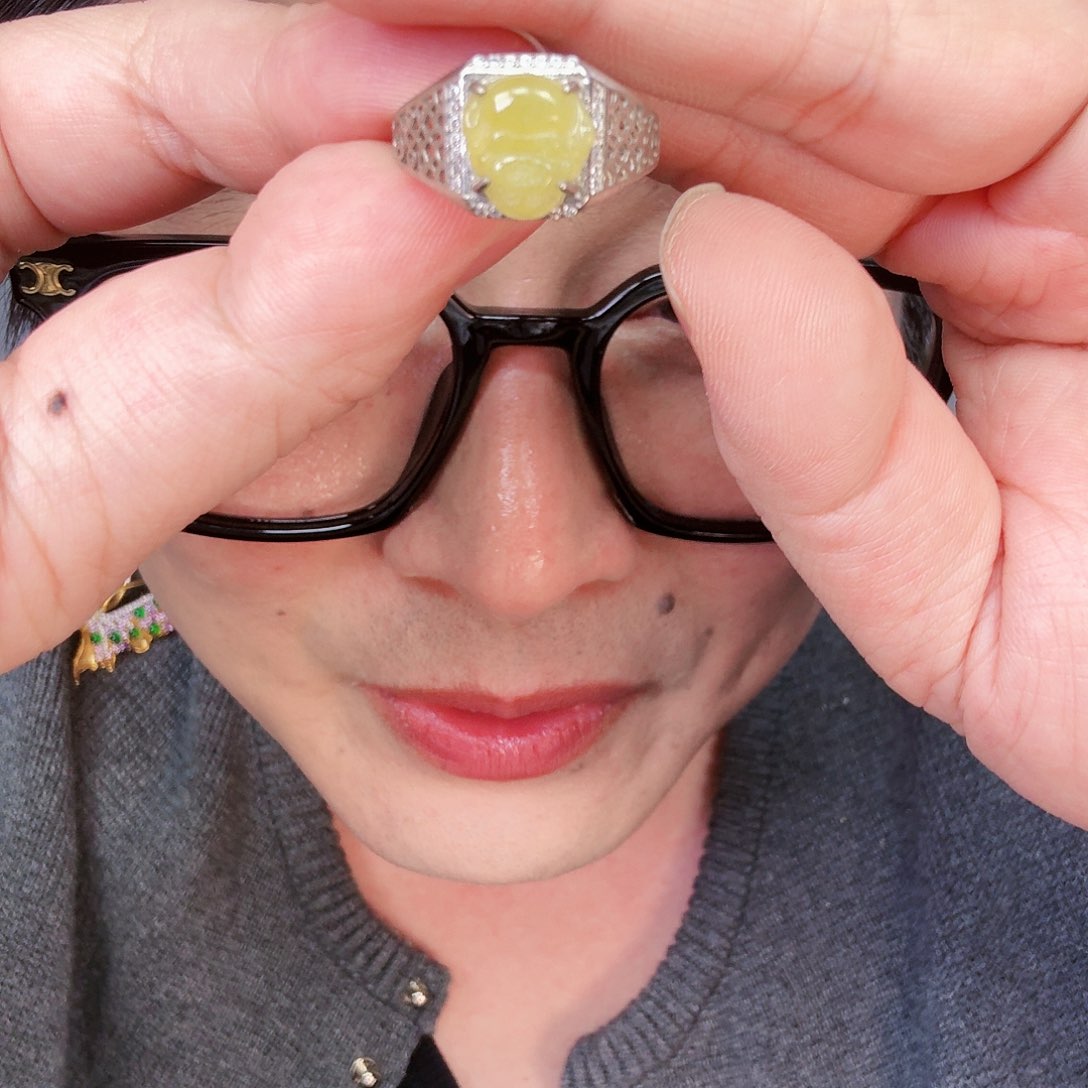 翡翠颈饰未镶嵌一个