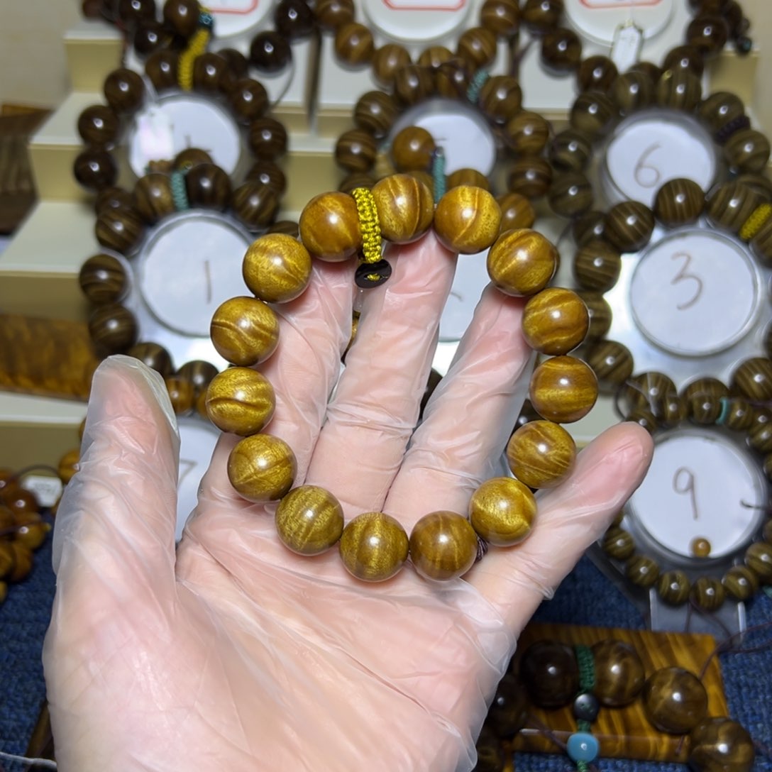 金丝楠手串/手链1.5