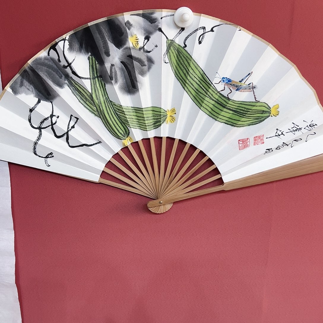 国画冯伟老师亲笔手绘作品慧