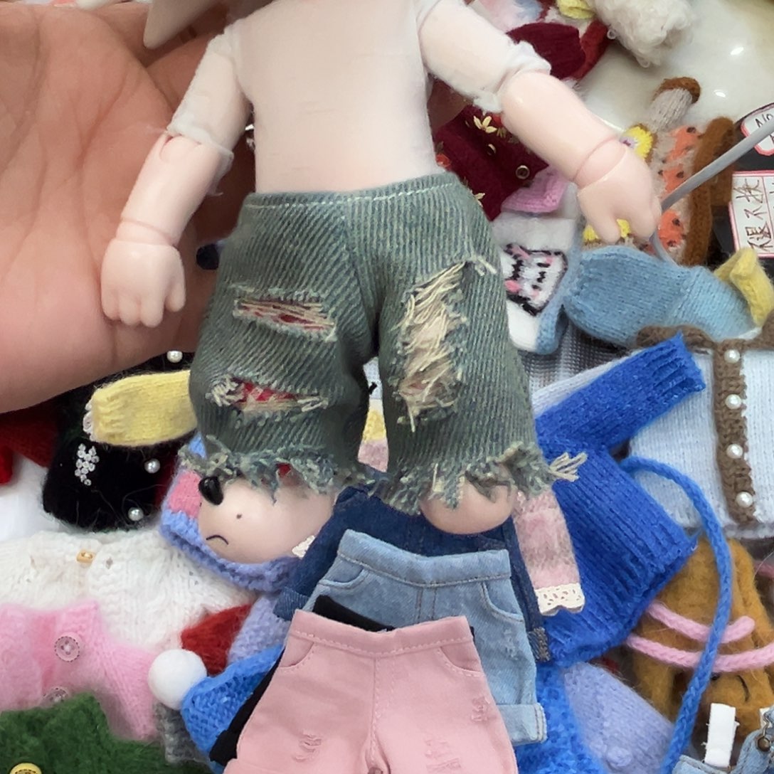 破洞牛仔裤新款裤子