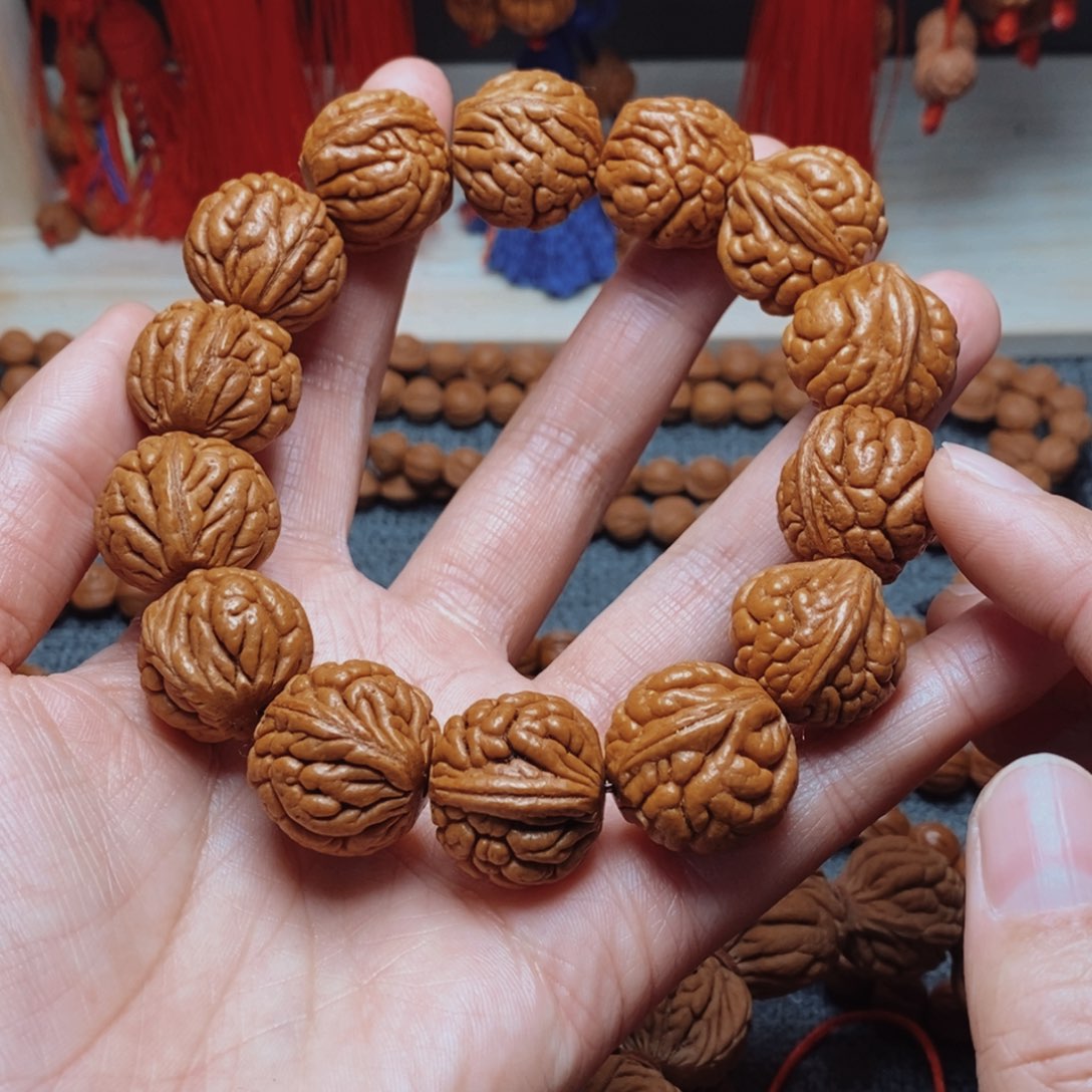 桃核吊坠桃枭手串1