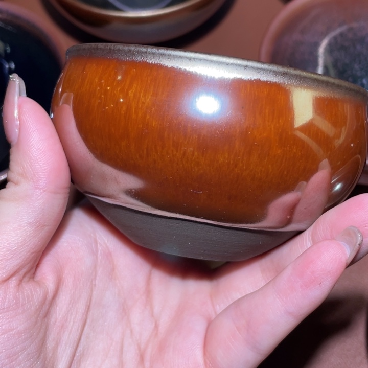 冷***适茶盏纯手工真柴烧建盏94