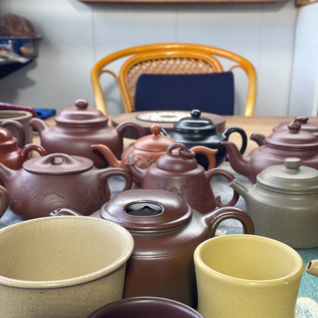 用***华紫砂茶壶柴烧紫砂壶茶具套装