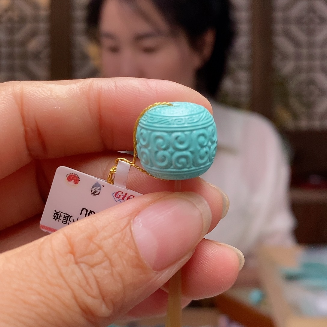 未镶嵌绿松石珠宝奇石