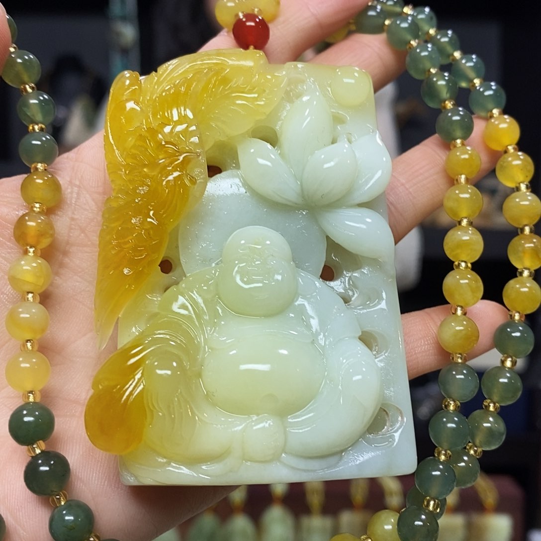 岫玉挂件吊坠未镶嵌