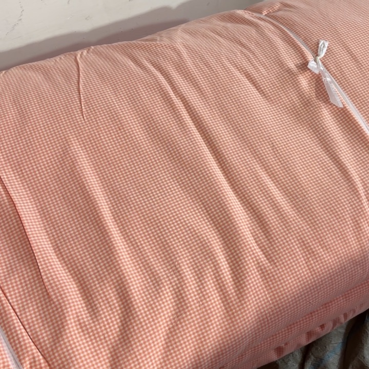 全棉系列产品10米橘米粒格